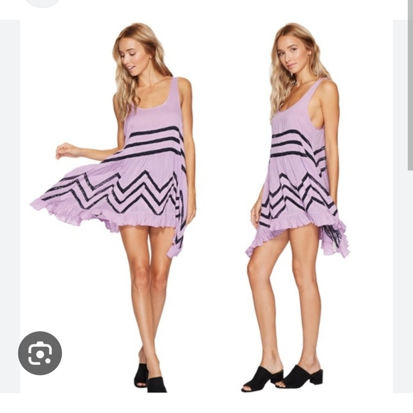 Free people trapeze swing tunic dress. - Picture 3 of 4